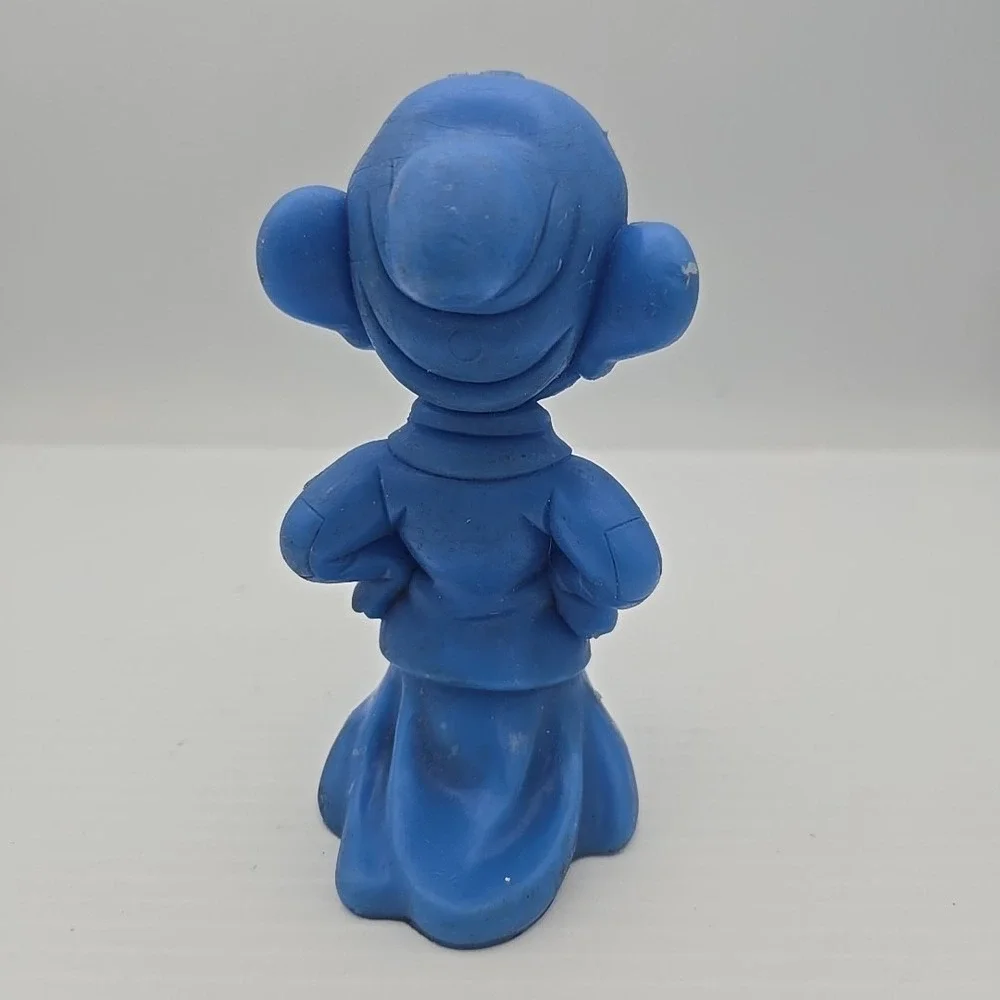 Vintage Marx Disney Productions Blue Plastic Dopey 